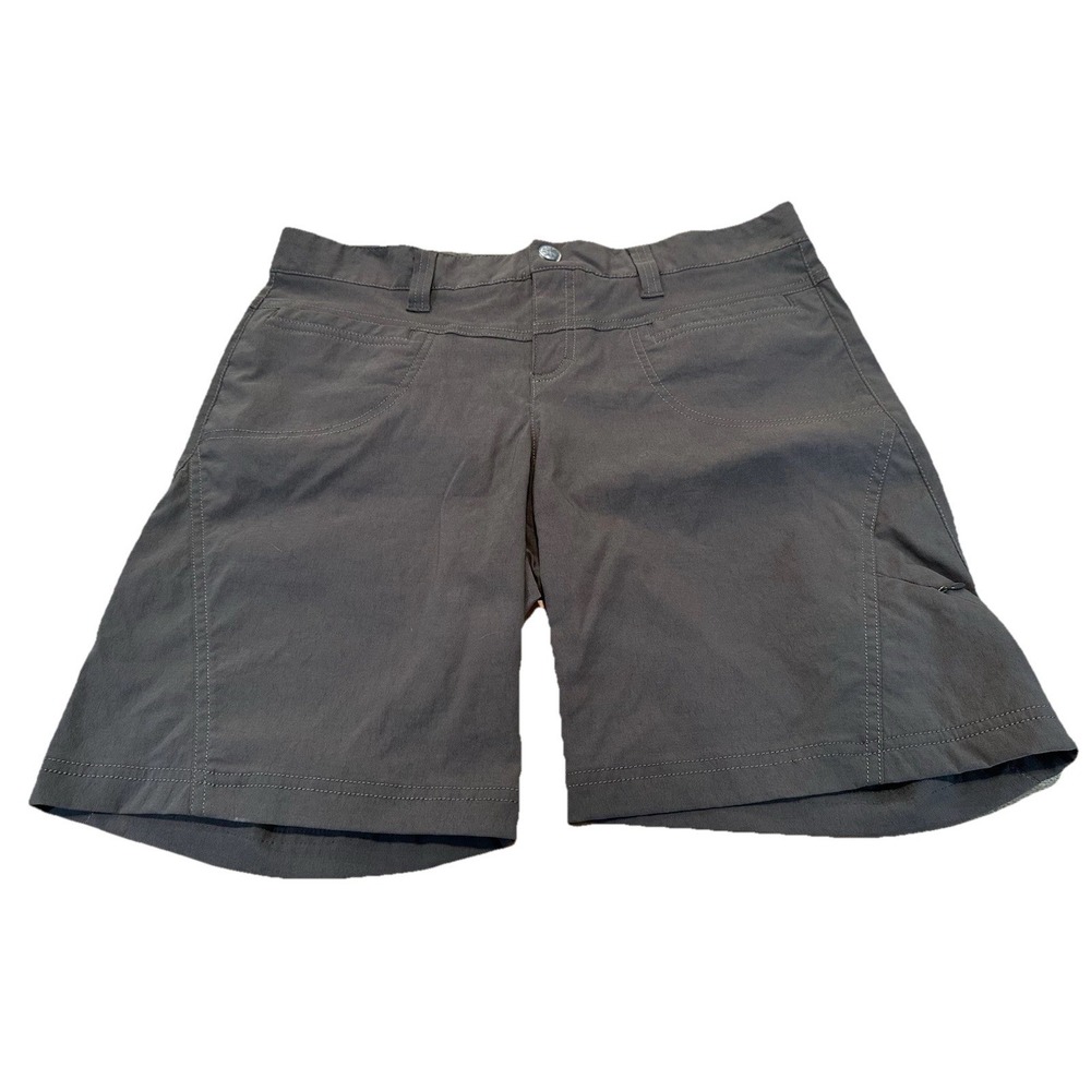 Athleta Dipper Womens Hiking Shorts Nylon Stretch Pockets Size 10